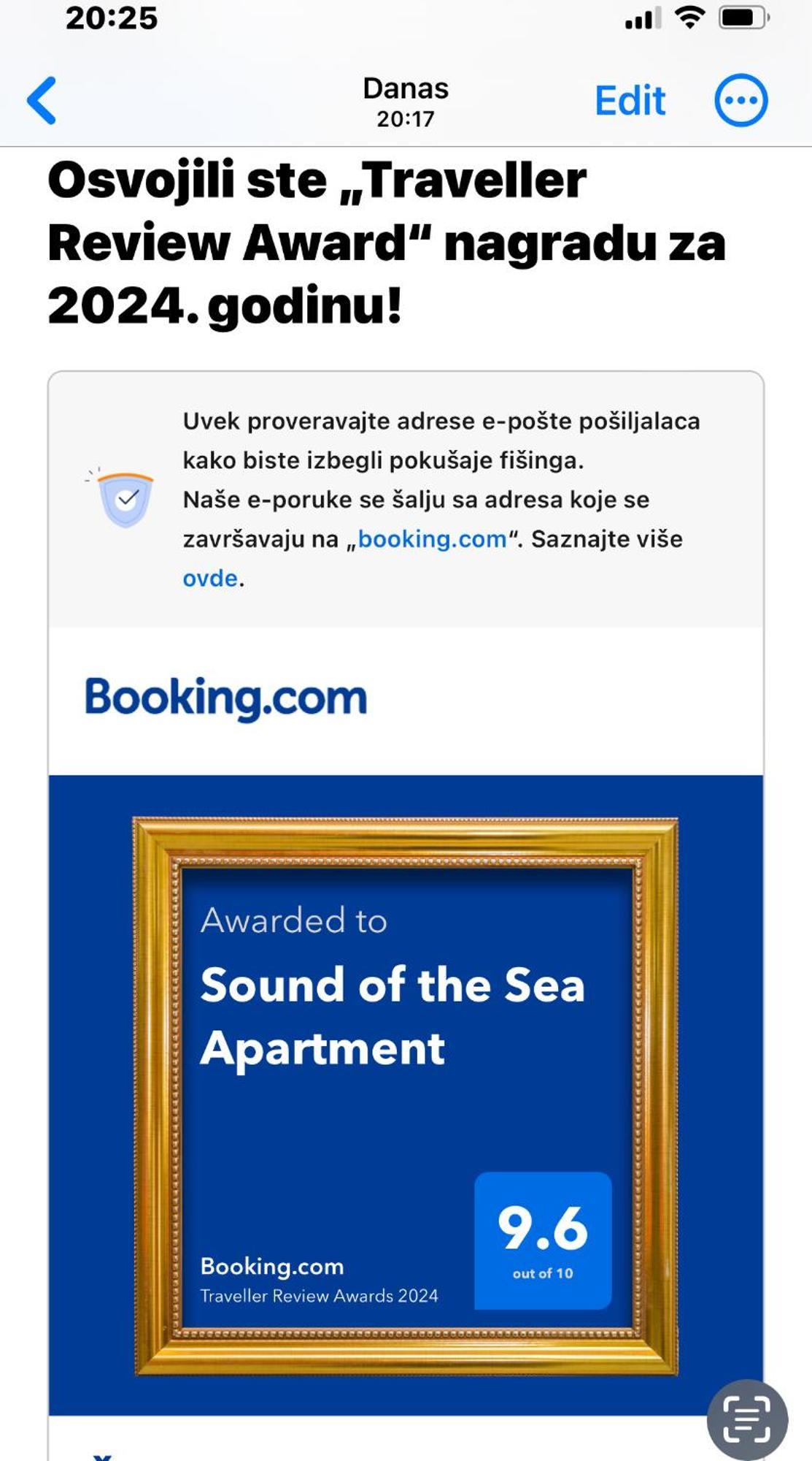 Sound Of The Sea Apartment 斯韦蒂·斯特凡 外观 照片